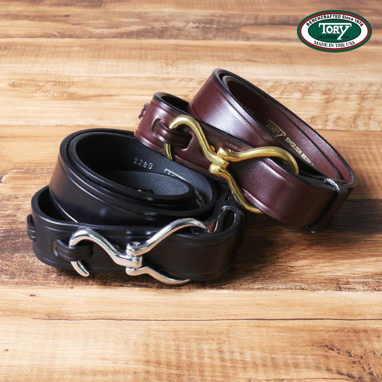 【並行輸入品】TORY LEATHER / トリーレザー TORY22 11/4 BRIDLE LEATHER STRAP BELT / ブライドルレザーストラップベルト -全2色- | LOS ANGELES APPAREL