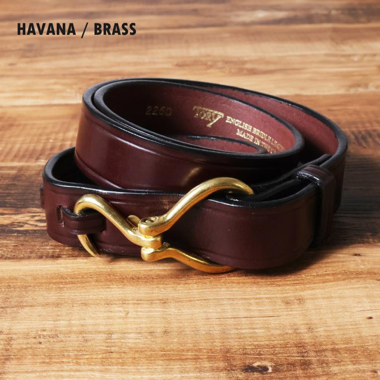 【並行輸入品】TORY LEATHER / トリーレザー TORY22 11/4 BRIDLE LEATHER STRAP BELT / ブライドルレザーストラップベルト -全2色- | LOS ANGELES APPAREL | 04