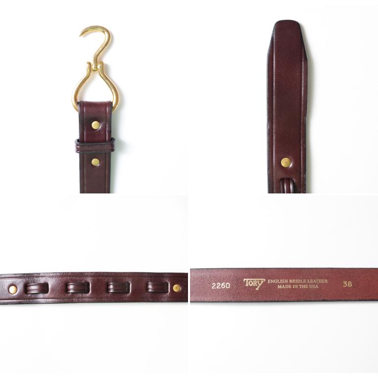 【並行輸入品】TORY LEATHER / トリーレザー TORY22 11/4 BRIDLE LEATHER STRAP BELT / ブライドルレザーストラップベルト -全2色- | LOS ANGELES APPAREL | 05