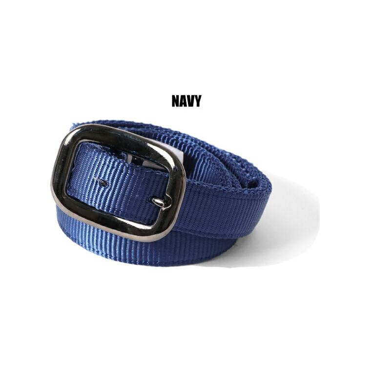 【並行輸入品】TRIPLE E / トリプル イー TPE48668 NYLON WEBBING PLAIN BELT / ナイロンウェビングベルト -全9色- |  | 10