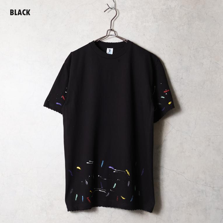 TEE STYLED / ティースタイルド TS6000 PAINT DRIPS TEE  / ペイントTシャツ -全1色- | SHAKA WeAR | 03