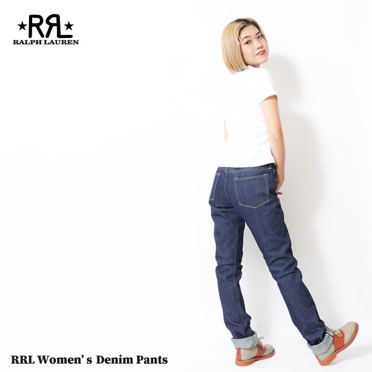 DOUBLE RL / ダブルアールエル U-RRL-PNT Women's Denim Pants DOUBLE RL / ダブルアールエル U-RRL-PNT Women's Denim Pants
