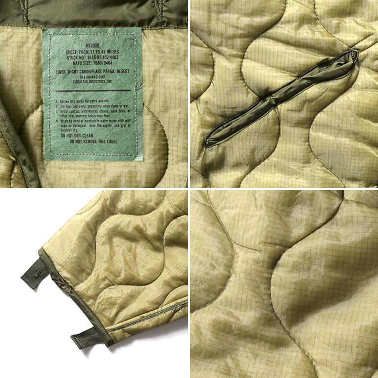 【並行輸入品】DEAD STOCK UD293 GI NIGHT DESERT PARKA LINER / ナイトデザートパーカーライナー -全1色- |  | 05