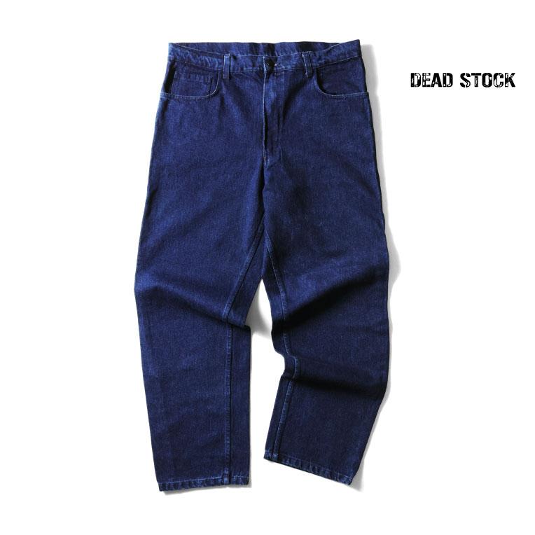 DEAD STOCK / デッドストック UD337 ITALIAN MILITARY SURPLUS NAVY DENIM JEANS / イタリア軍ネイビーデニムジーンズ -全1色- | 
