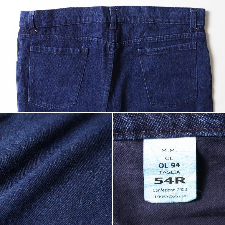 DEAD STOCK / デッドストック UD337 ITALIAN MILITARY SURPLUS NAVY DENIM JEANS / イタリア軍ネイビーデニムジーンズ -全1色- |  | 06