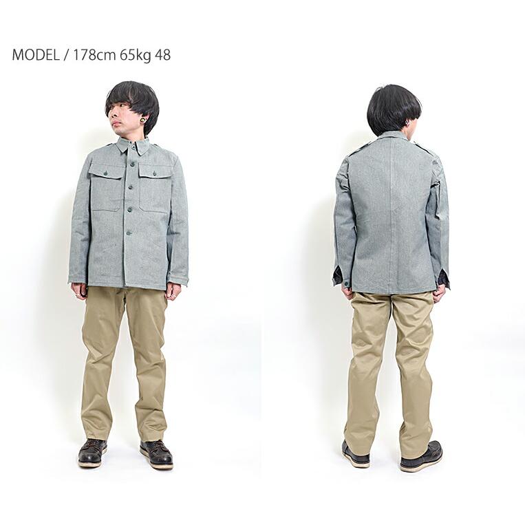 【並行輸入品】『DEAD STOCK / デッドストック』 UDW370 SWITZERLAND DENIM WORK JACKET / スイス軍デニムワークジャケット -全1色- |  | 08