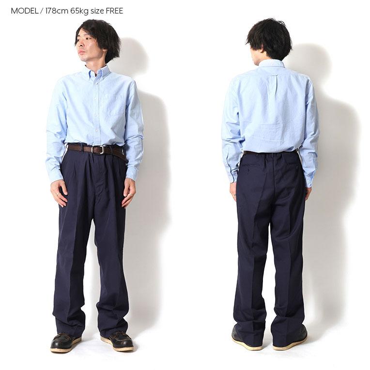 90s 【デッドストック】 \"2タック\" チノパン \"チャコール\" W34 並行輸入品】DEAD STOCK / デッドストック UDW426 CANADIAN NOMEX