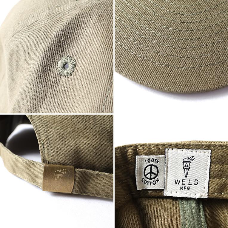 WELD / ウェルド W-LPCFTH LOW PROFILE COTTON FIELD TRIP HAT / 起毛コットントリップハット -全7色- |  | 15