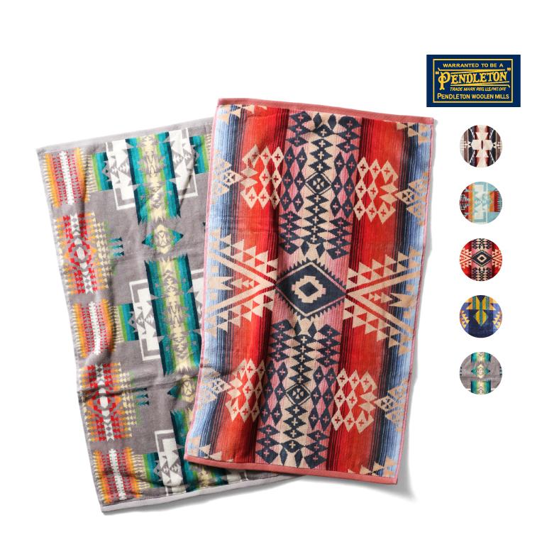 PENDLETON ペンドルトン XB219 JACQUARD HAND TOWEL / ジャガードハンドタオル -全5色- | 