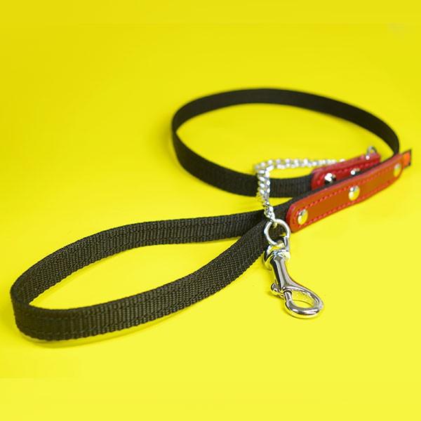 リード 革 Ppテープ チェーン 1 5cm幅の小型犬用ppスモールチェーンリード 001 Ppsmachainlead 001 エクストラヘビー 通販 Yahoo ショッピング