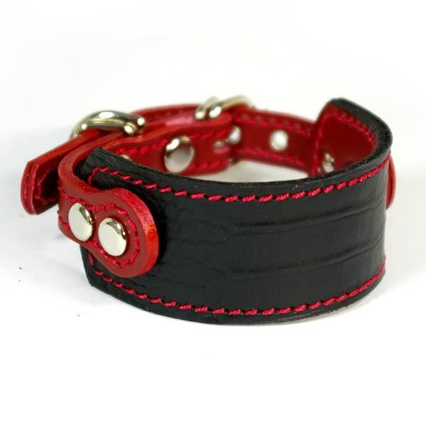 首輪 イタグレ ミニピン 革 幅広：Small Type GF2 *色は十色以上から