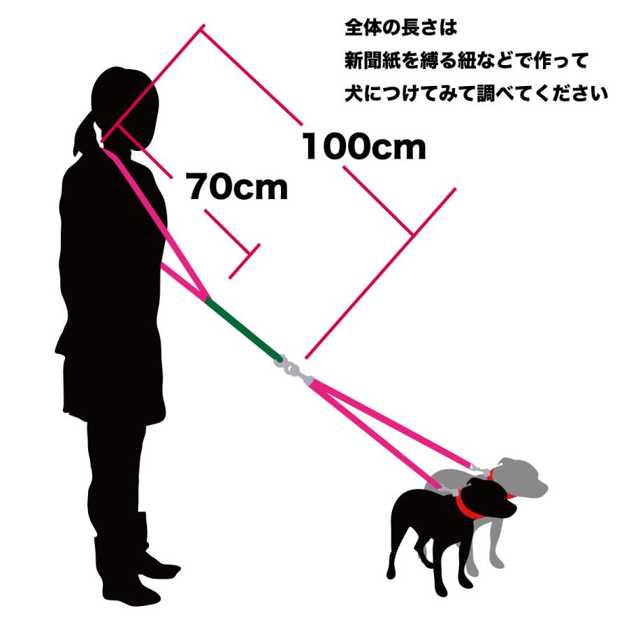 megumi ✿ 2頭引きショルダーリード 犬の首輪屋てるべる 犬 リード