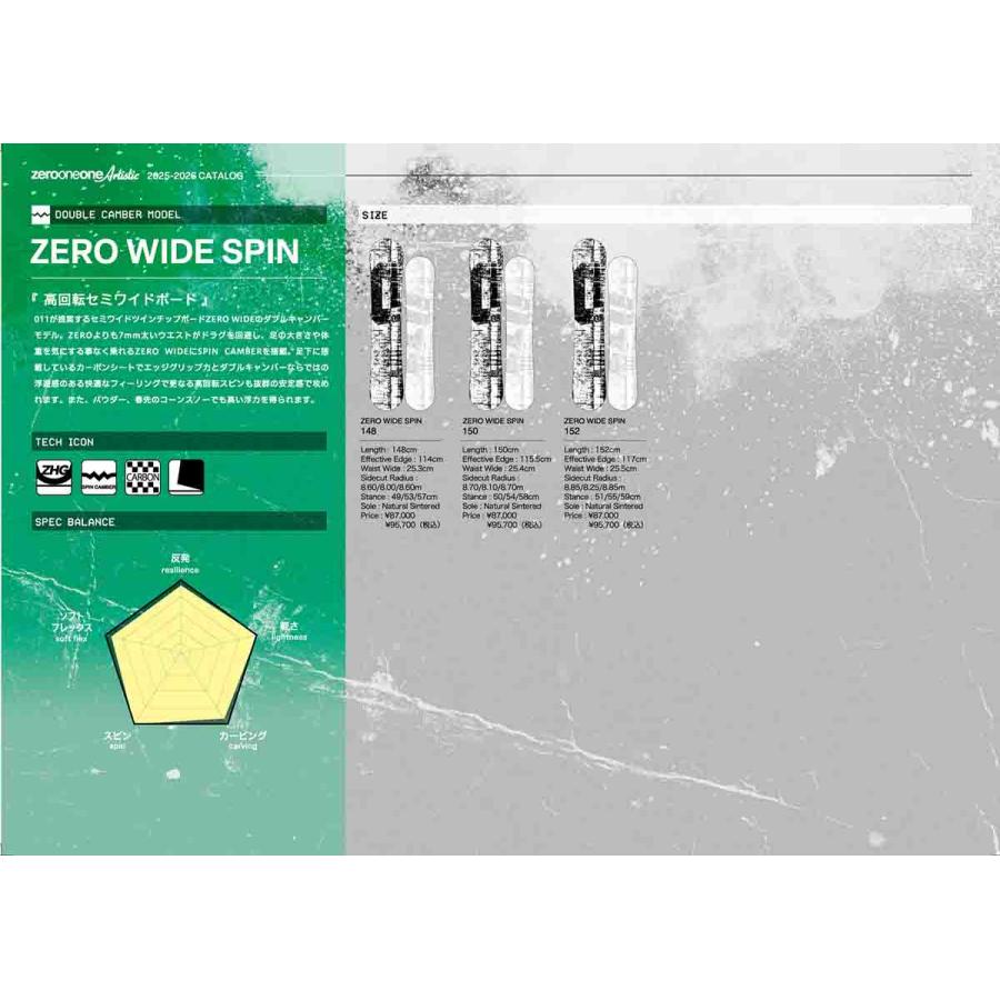 011 ARTISTIC（ゼロワンワンアーティスティック） 25-26 ゼロワンワン