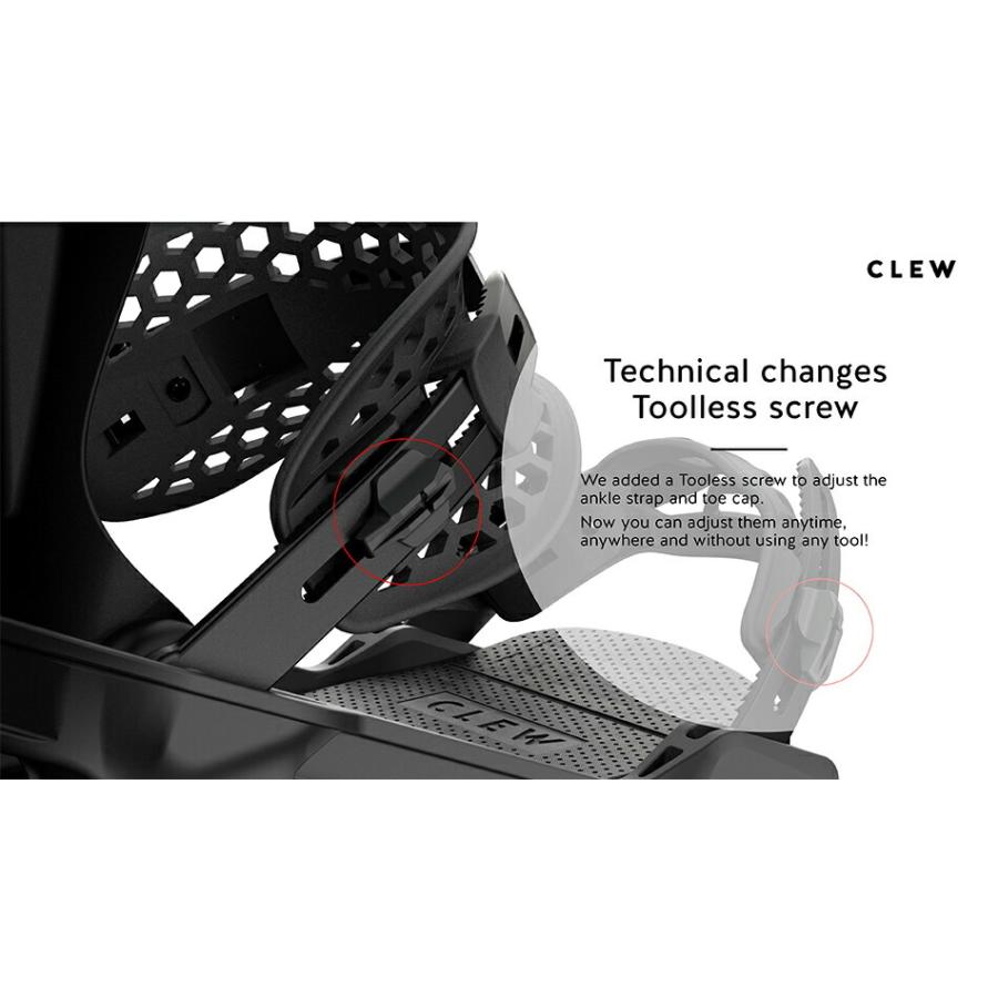 21 Clew Binding クルーバインディング White ホワイトビンディング バインディング スノーボード スノボー スノボ 白 送料無料 21 ステップイン Clew Binding Wht Extreme Sendai 通販 Yahoo ショッピング