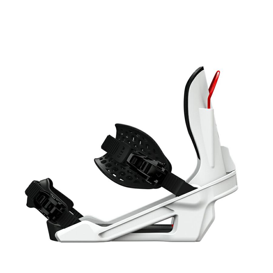 CLEW G en 1 スノーボードビンディング ホワイト CLEW G en 1 スノーボードビンディング ホワイト CLEW G en 1