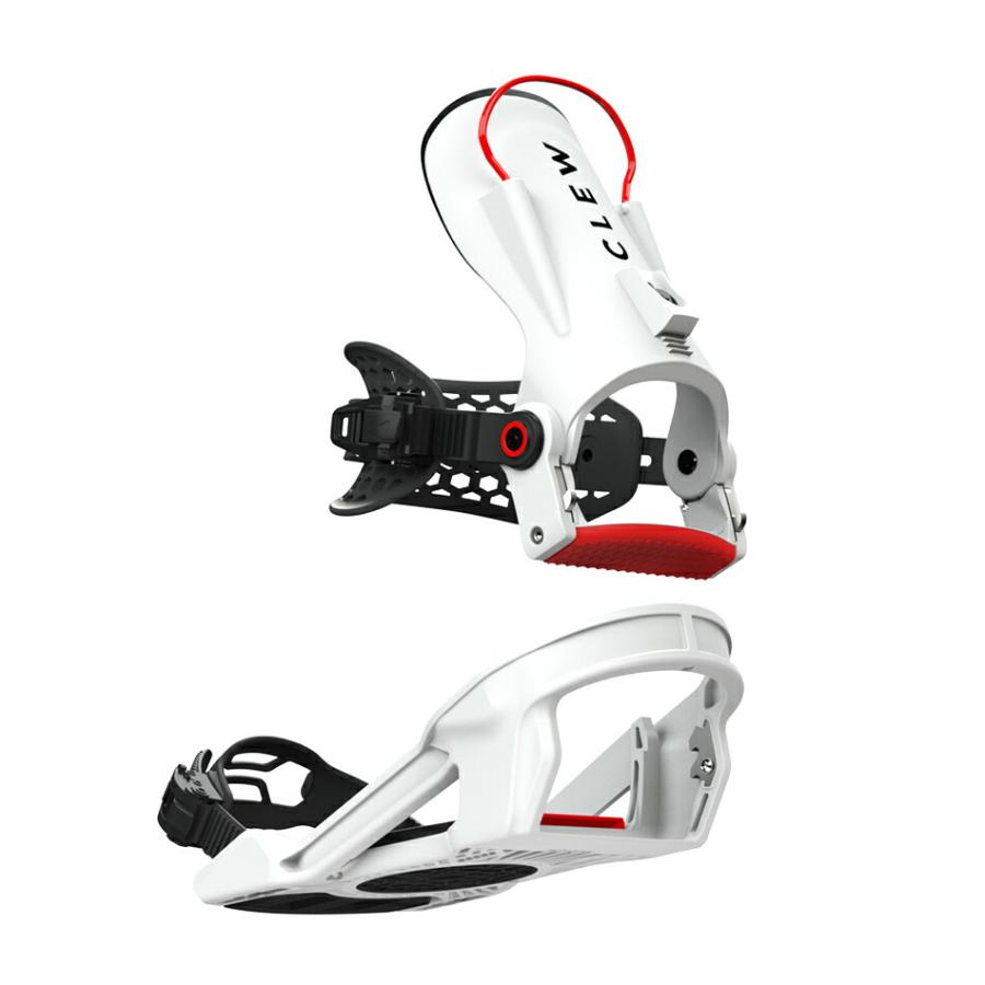 クルー ビンディング フリーダム ホワイト 24-25 Clew Binding クルー ビンディング フリーダム ホワイト 24-25 Clew Binding
