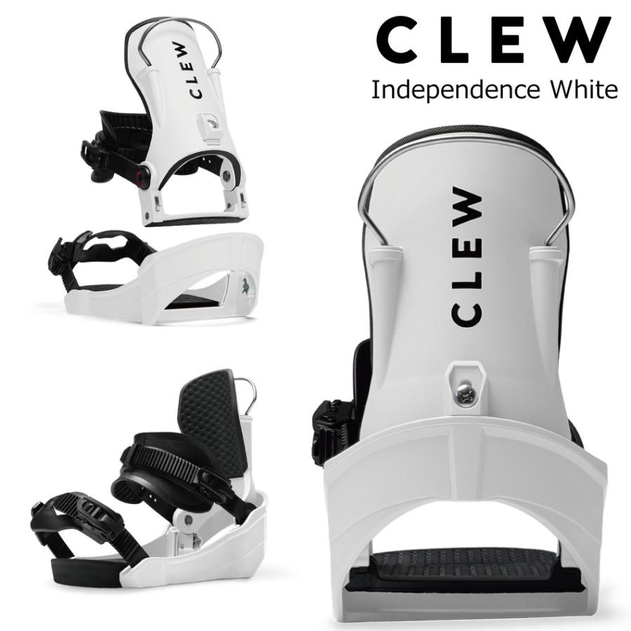 26-27 クルー ビンディング インデペンデンス ホワイト Clew Binding 