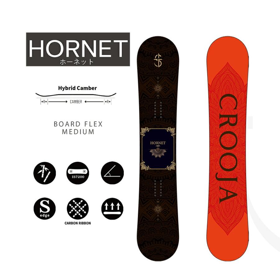 CROOJA HORNET 139cm 25-26NEWMODEL 新品未使用 CROOJA 予約商品 26-27 クロージャー スノーボード ホーネット CROOJA