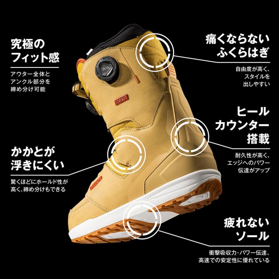 L3 BOA DEELUXE DEEMON Snowboard Deemon Boots Deeluxe 27.5cm (2023