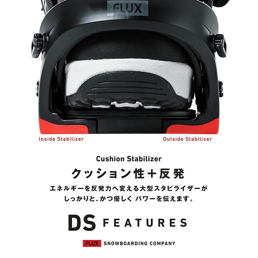 FLUX DS ビンディング レッド M FLUX DS バインディング Mサイズ 赤 2018-2019モデル