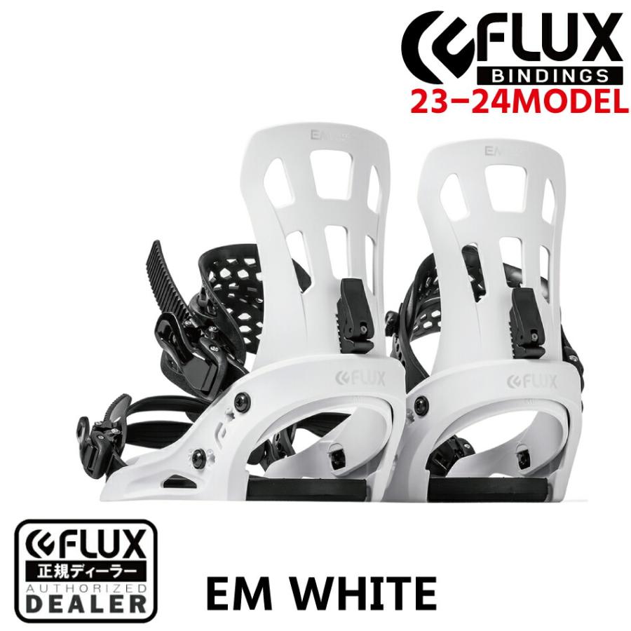 フラックス ビンディング イーエム FLUX EM White ホワイト S M L 