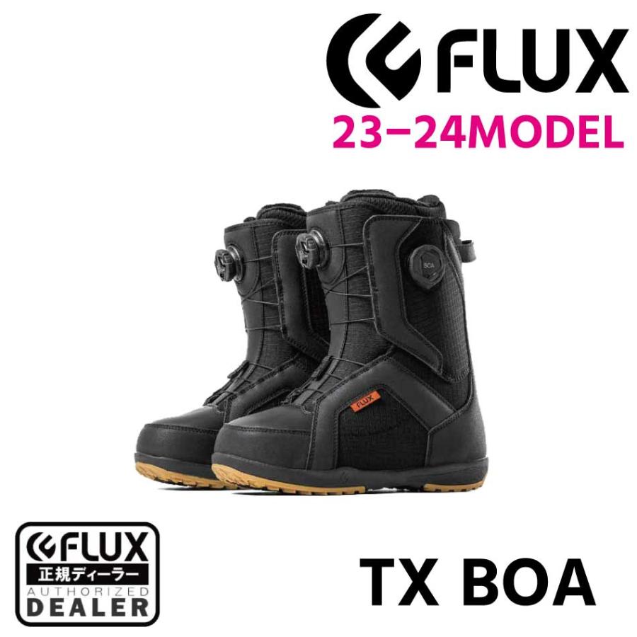 予約特典あり 24 FLUX Boots TX BOA Black フラックス ブーツ ティー