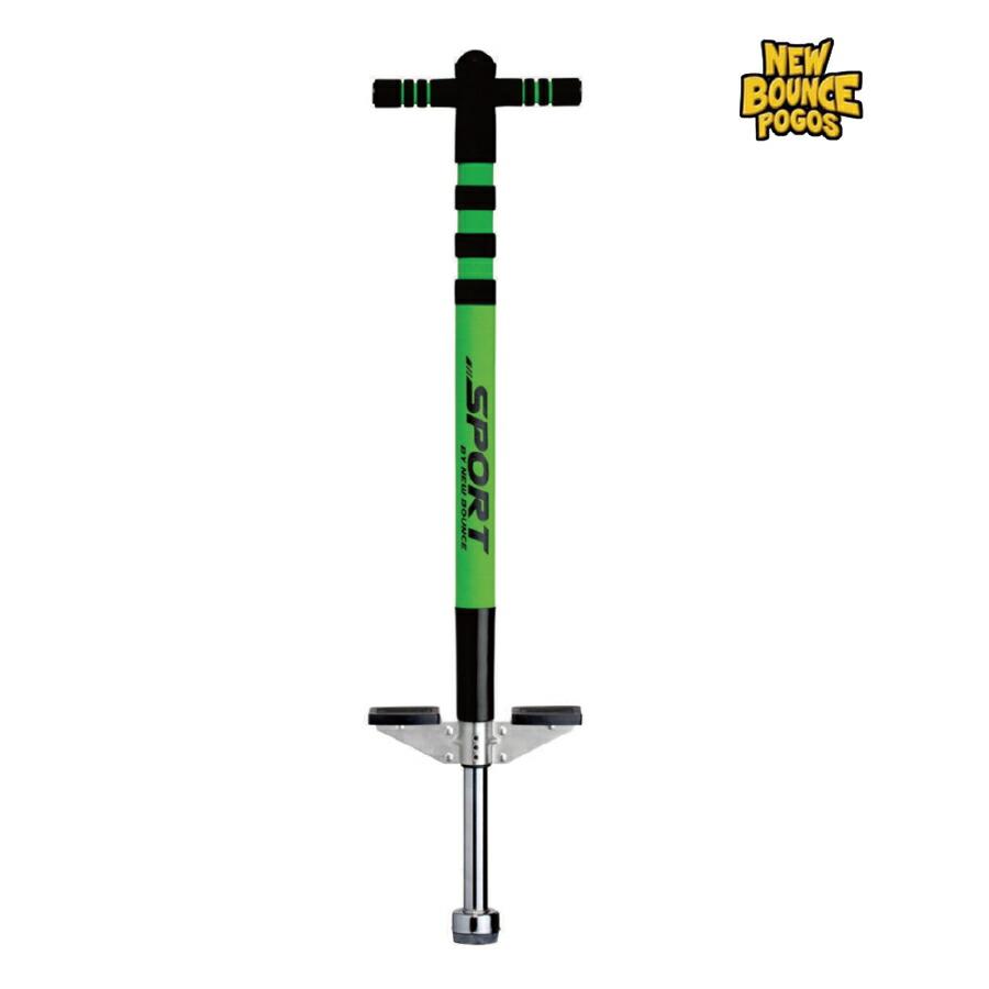 NewBounce Sport Pogo stick BL/GRN ex.3103Sport BG スポーツポゴスティック ブラック