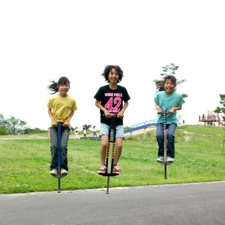 NewBounce Sport Pogo stick B/GRY ex.#3103-Sport BGR スポーツポゴスティック ブルー/グレイ 代引き不可商品｜extreme-ex｜03