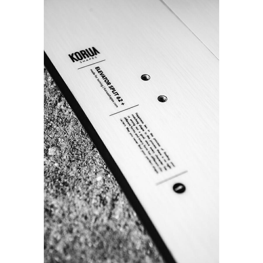 予約商品 26-27 コルア スノーボード エレベーター スプリット ブラッシュド KORUA Shapes ELEVATOR SPLIT BRUSHED エレベーター スプリット パウダー 27Snow | KORUA SHAPES | 03