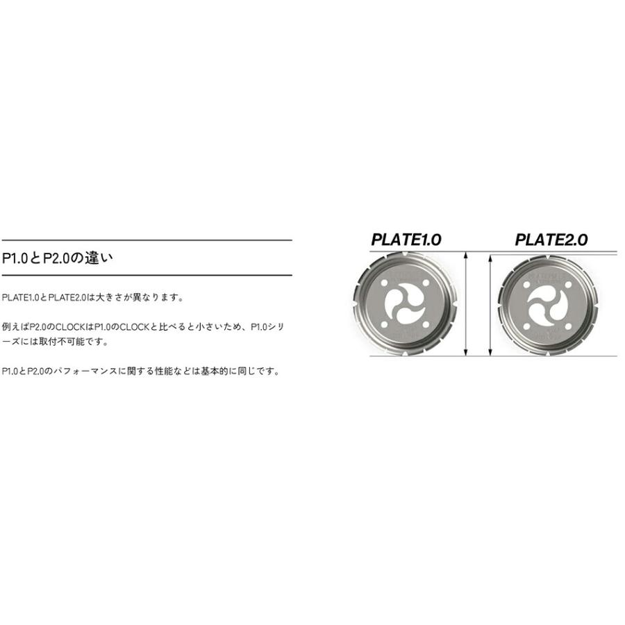 UNION BINDING チタンディスク 軽い プレートピア 1.1-U ユニオン 黄