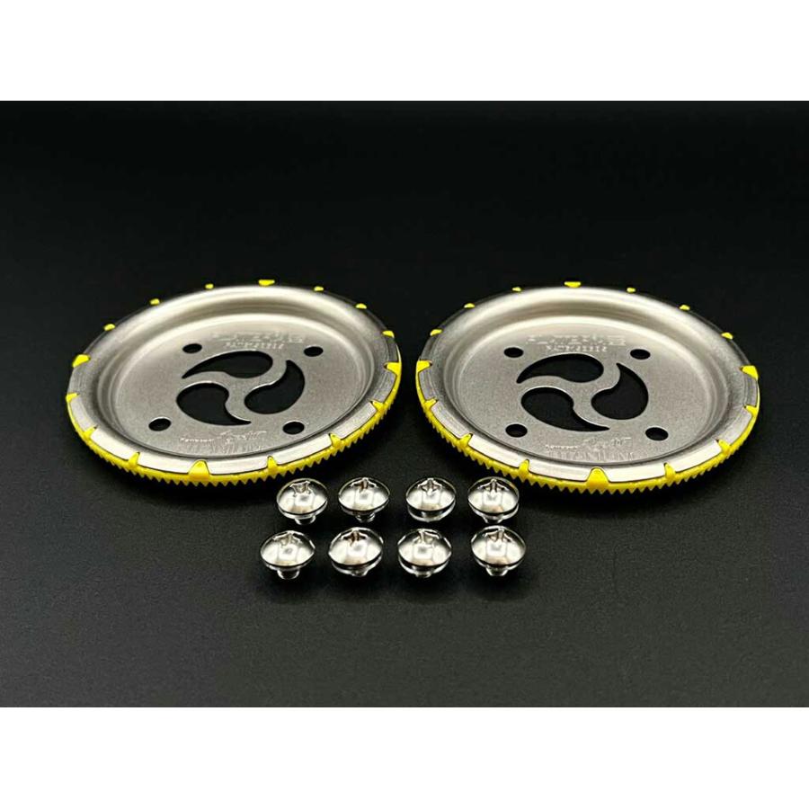 UNION BINDING チタンディスク 軽い プレートピア 1.1-U ユニオン 黄