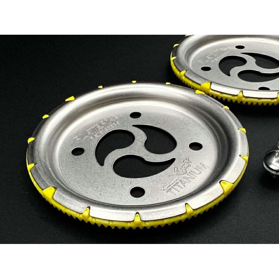 9*x様 プレートピア FLUX専用チタン製ディスク 【公式通販】
