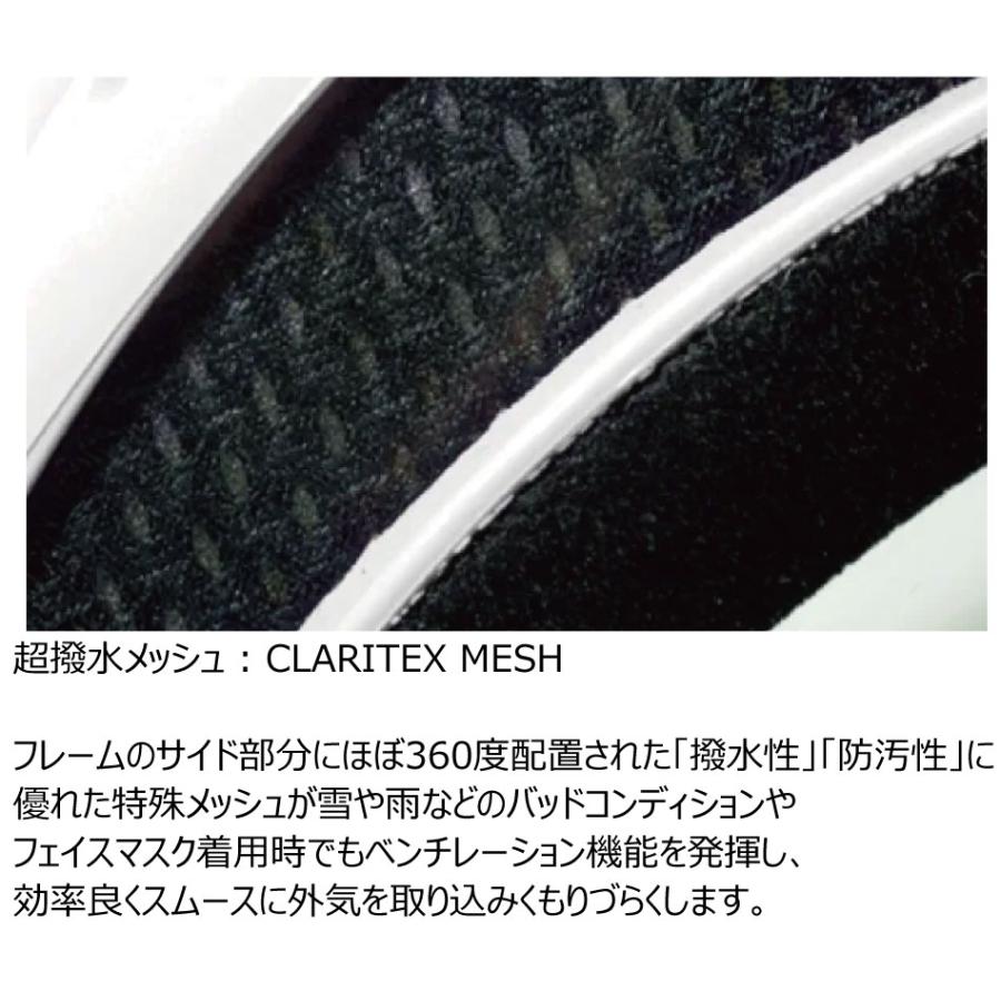 REVOLT（リボルト） 25-26 ゴーグル スーパーライトフレーム R26WHT