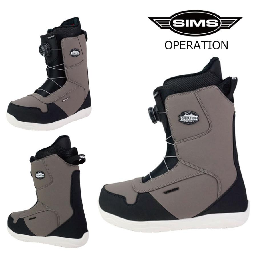 SIMS シムス ボードブーツ オペレーション タン 24-25 OPERATION