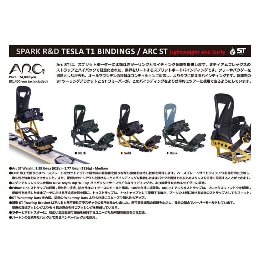 Ark 25-26 スパーク アールアンドディー アーク エスティー ブラック