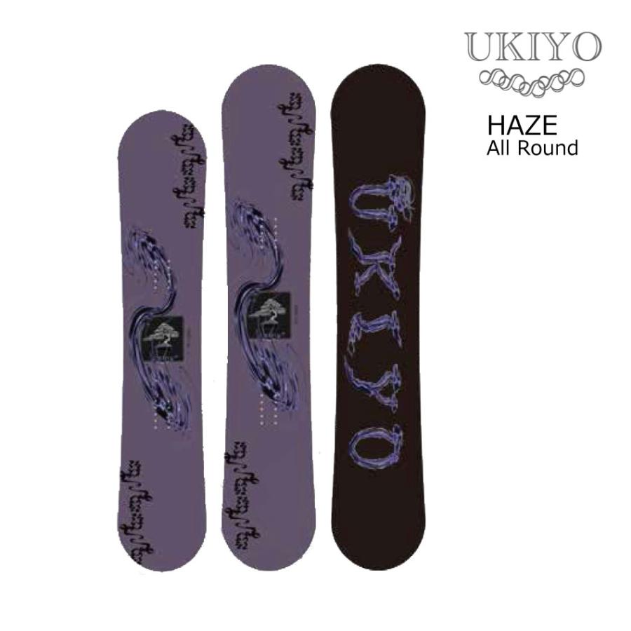 CAMBER ウキヨ スノーボード ヘイズ 浮世 - Ukiyo All Round HAZE 24 