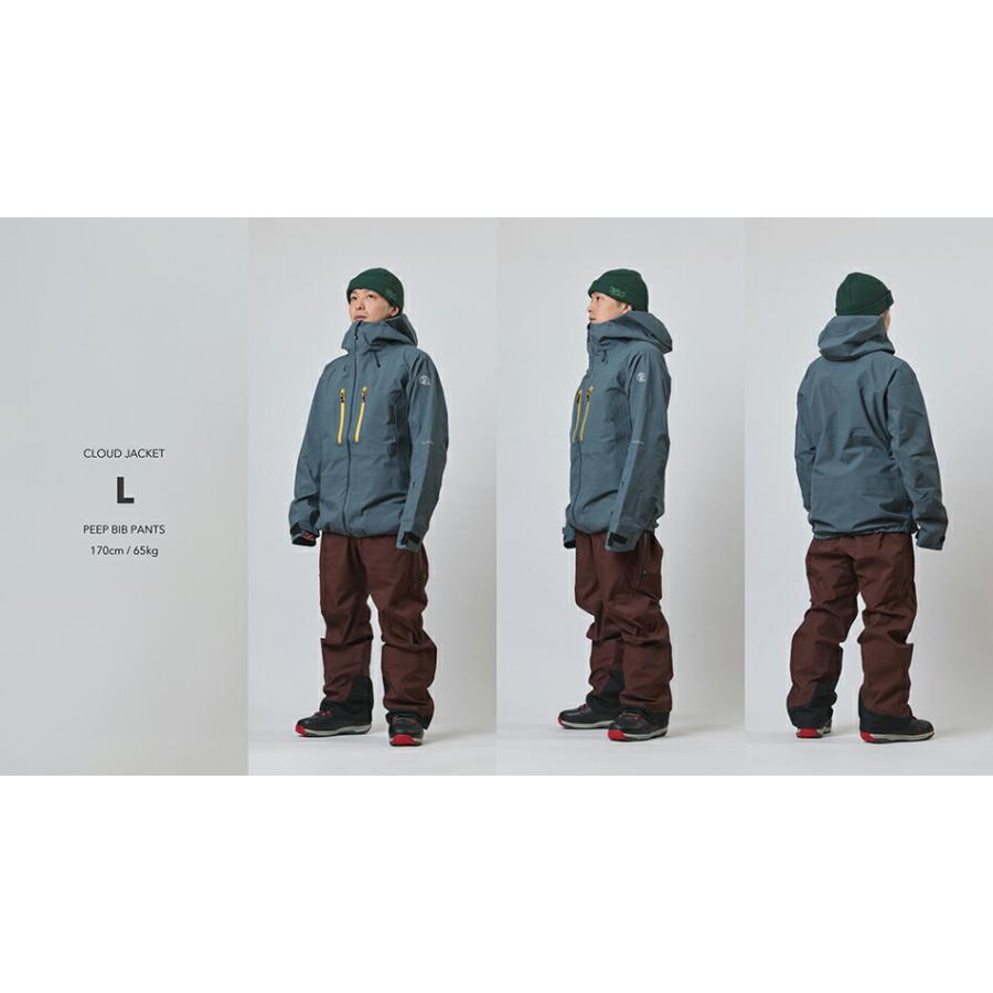 クラウド 25-26 アンファッジ ボードジャケット ジャケット スリム UN