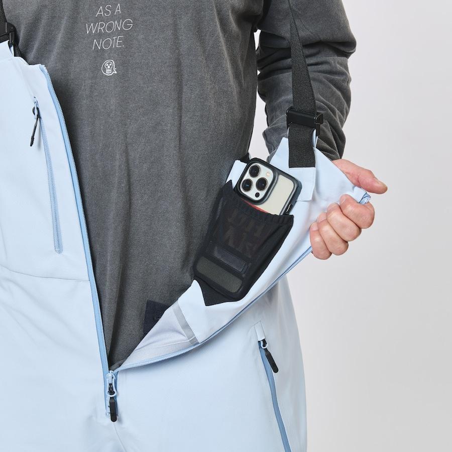 予約商品 26-27 アンファッジ ボードパンツ ジェントル ビブ パンツ ワイド UN Unfudge GENTLE BIB Pant 特典あり スノボウエア 太田宜孝 ヨッシーの画像