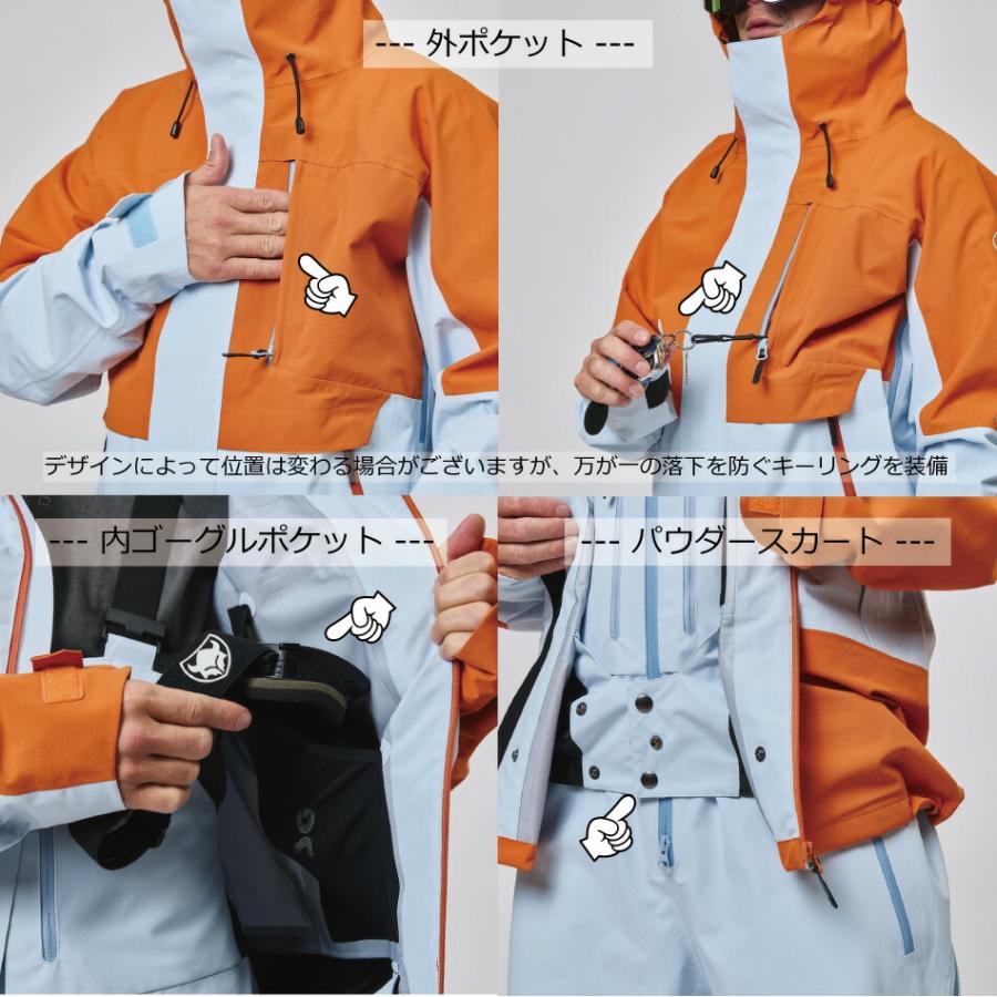 予約商品 26-27 アンファッジ ボードジャケット スモーク