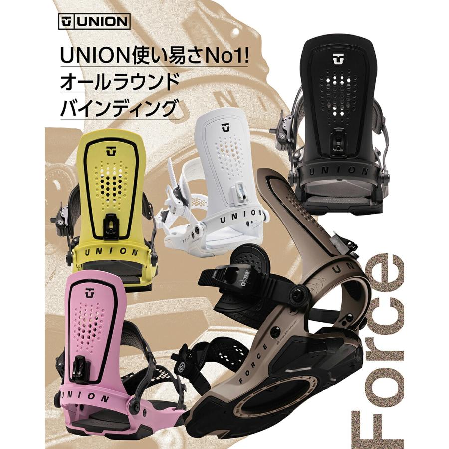 UNION FORCE ビンディング Mサイズ ベージュ UNION BINDING 予約商品 26-27 ユニオン ビンディング フォース