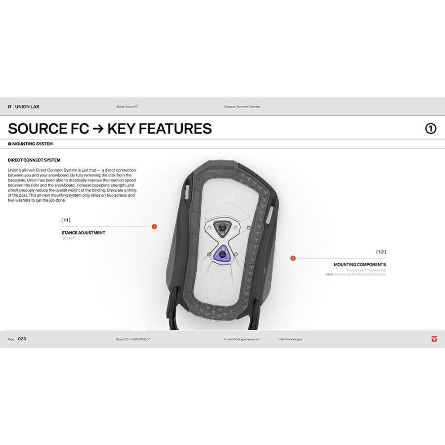 UNION BINDING 予約商品 26-27 ユニオン ビンディング ソース プロ TH
