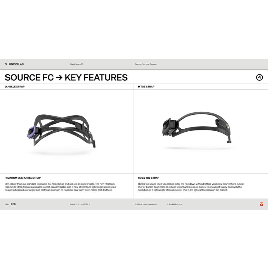 UNION BINDING 予約商品 26-27 ユニオン ビンディング ソース プロ TH