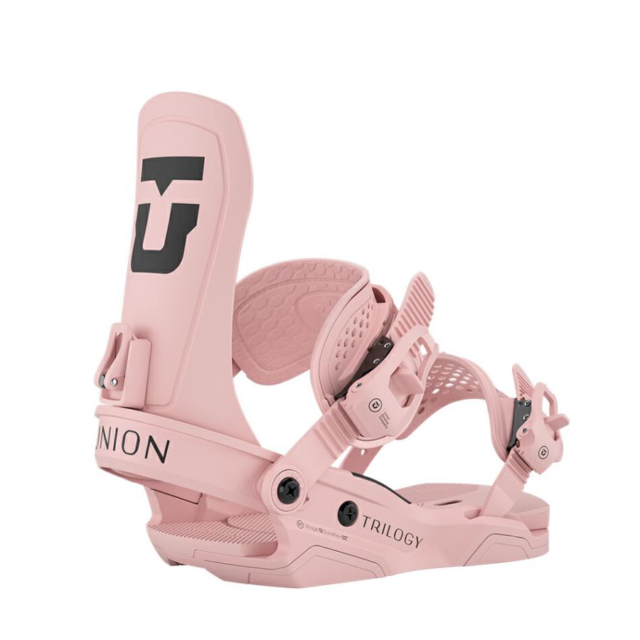 25-26 ユニオン ビンディング トリロジー チームハイバック ローズ UNION TRILOGY Team HB Rose 特典あり ユニオン トリロジー レディース スノボの画像