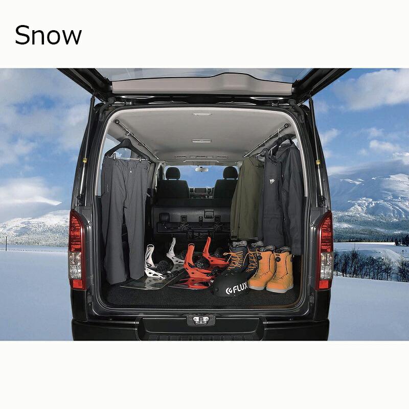 カーメイト（CARMATE） Xride NS122BK サイドバー L2200 ブラック