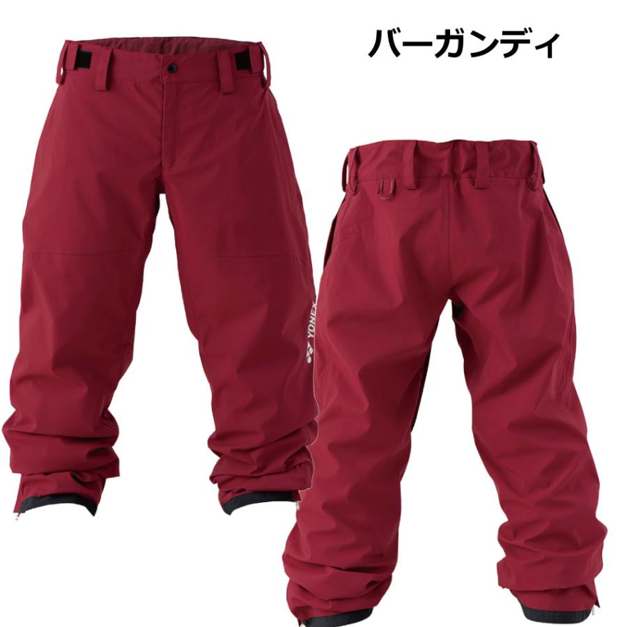 予約商品 26-27 ヨネックス ボードパンツ YONEX SW8580 A3 Pant スノーボードウエア メンズ レディース 耐水圧30000mm ヒートカプセル スノボウエアの画像