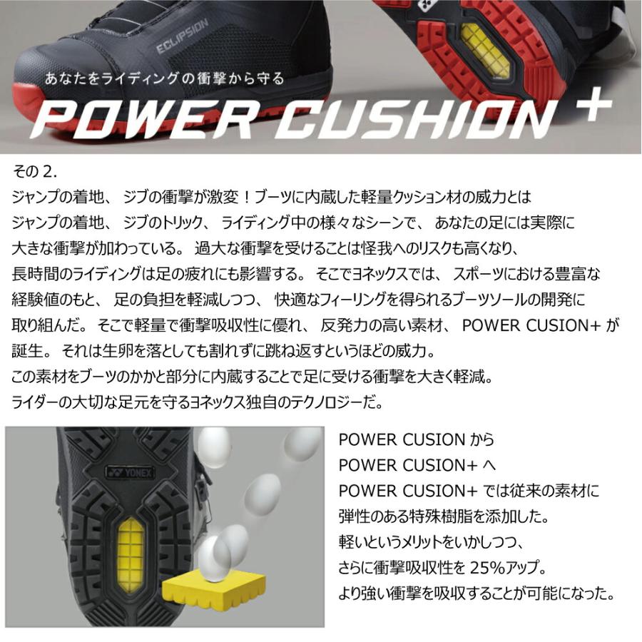 YONEX（ヨネックス） 25-26 ボードブーツ エクリプション ボア ダーク