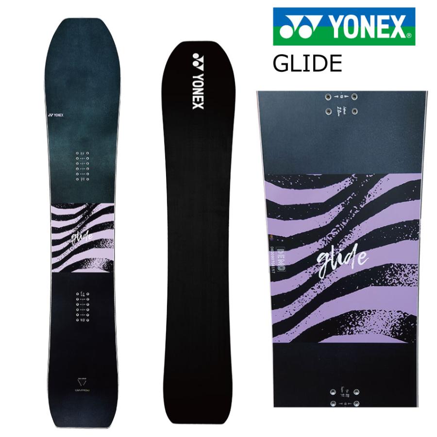 YONEX Glide 23-24 161cm スノーボード 2024 YONEX ヨネックス GLIDE グライド 23-24 ボード板