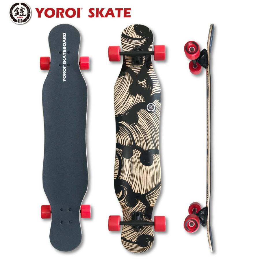 ダンシング YOROI SKATEBOARD JUJU45 45インチ YR145 6層メイプル 1層 