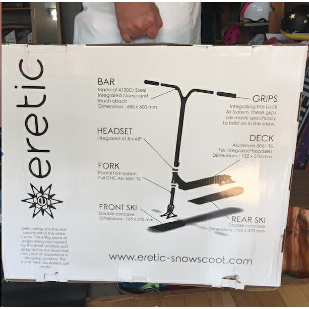 Eretic スノースタントスクート POWDERプレシーズンキャンペーン