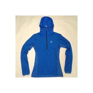 THERMIC ZIP HOODY MAGLIA Woman (S) ブルー｜extremeair